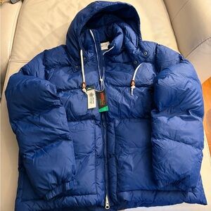Alpine Design Men’s Blue Puffer Jacket XL
